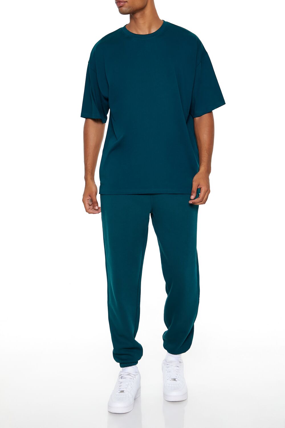 Essential High-Low Crew Tee