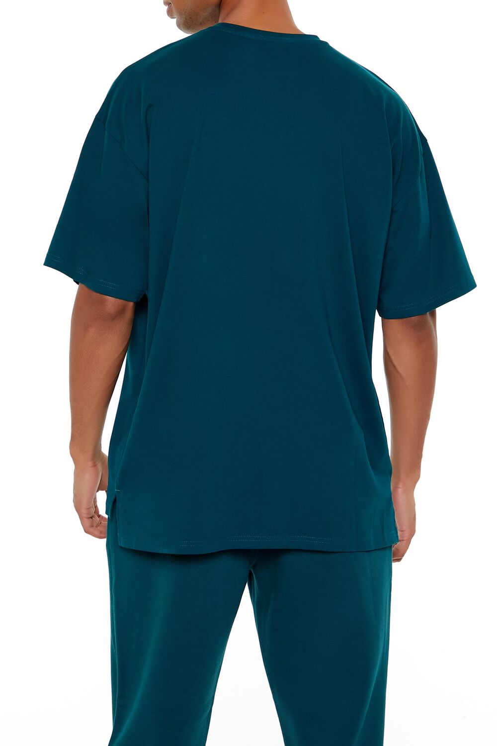 Essential High-Low Crew Tee