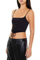 Lace-Up Bustier Cami