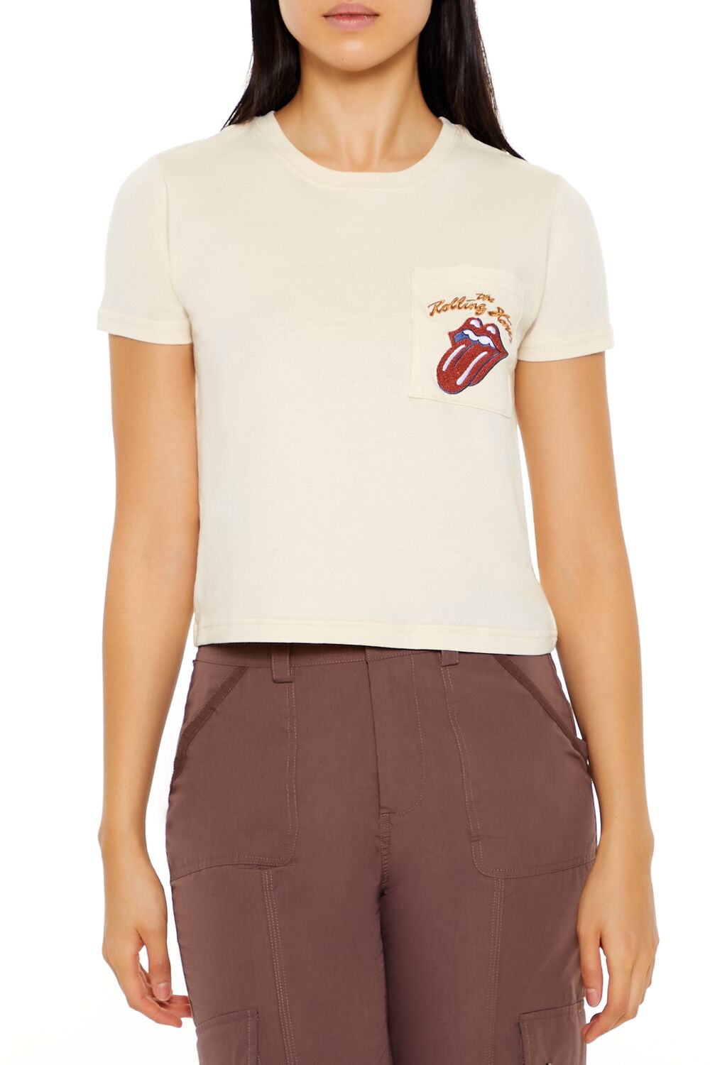 Embroidered The Rolling Stones Tee