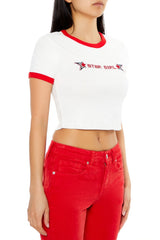 Star Girl Ringer Baby Tee