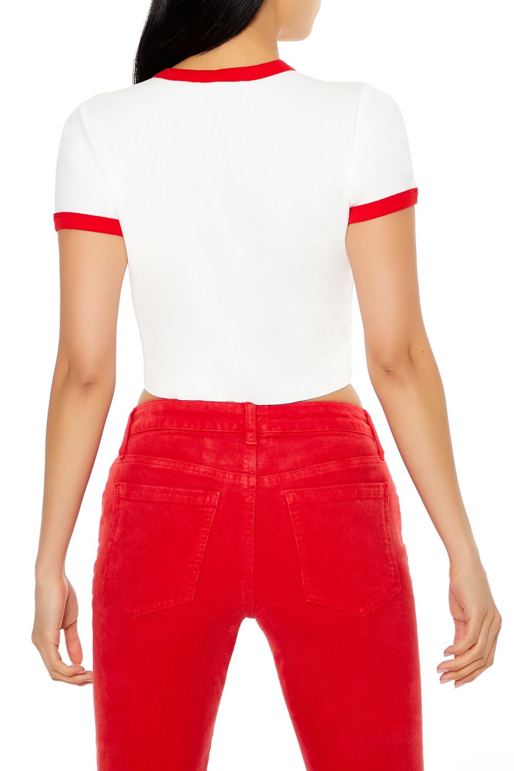 Star Girl Ringer Baby Tee