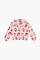 Girls Hello Kitty Zip-Up Hoodie (Kids)