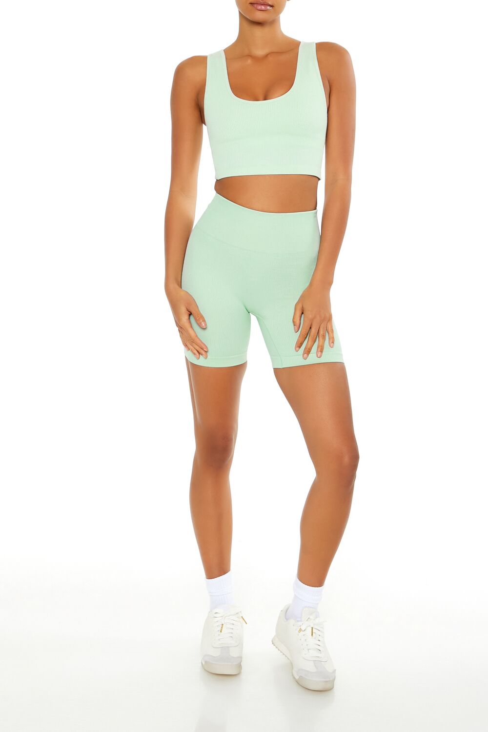 Seamless Longline Sports Bra