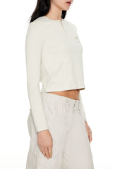Courchevel France Ski Henley Tee