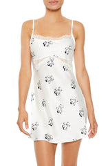 Teddy Bear Mini Lingerie Slip Dress