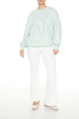 Beaded Aquarius Pullover