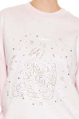 Beaded Virgo Pullover