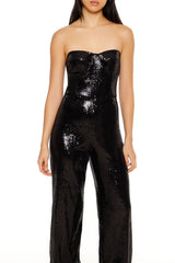 Sequin Sweetheart Jumpsuit