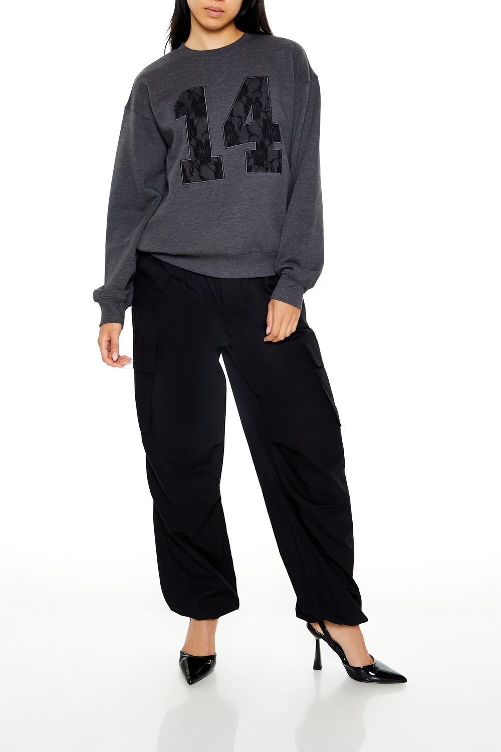 Fleece 14 Drop-Sleeve Pullover