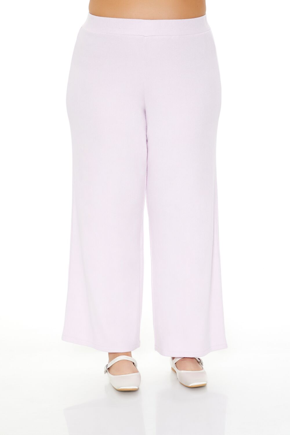 Plus Size High-Rise Wide-Leg Pants