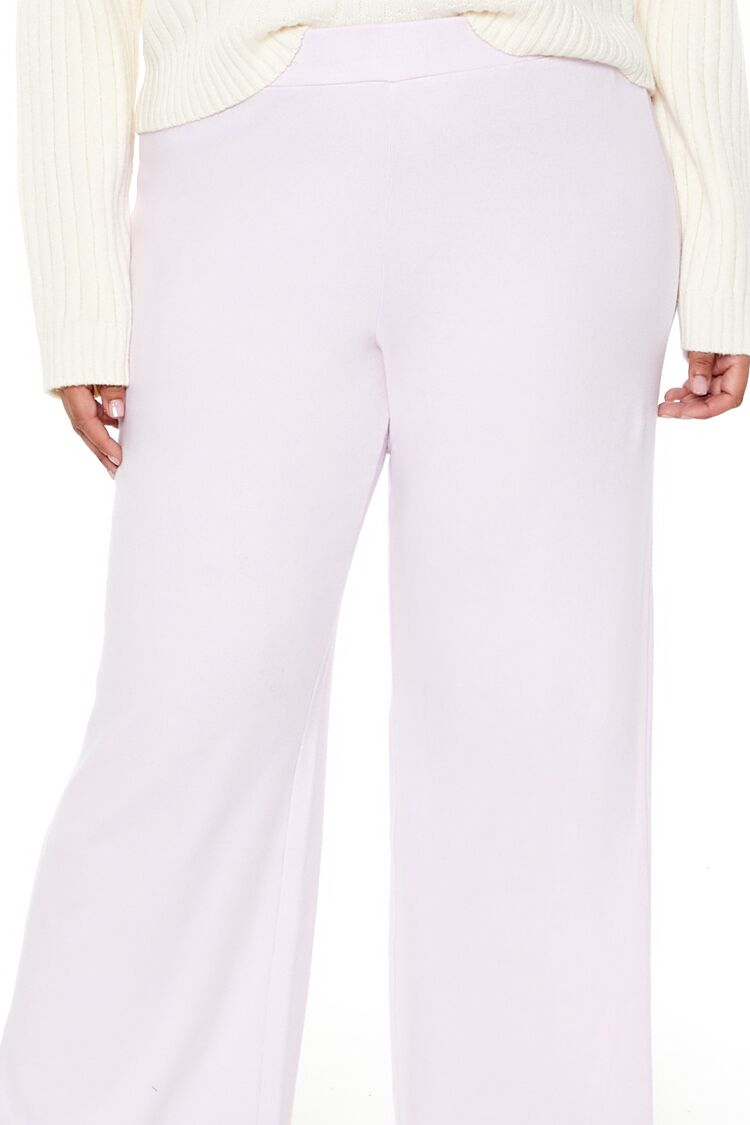 Plus Size High-Rise Wide-Leg Pants