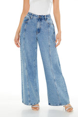 Rhinestone High-Rise Jeans