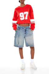 Fleece 97 Cropped Pullover