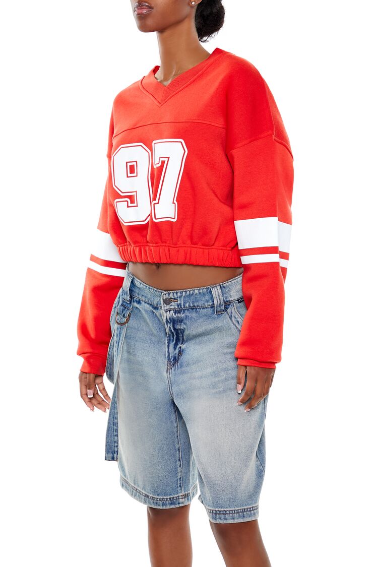 Fleece 97 Cropped Pullover