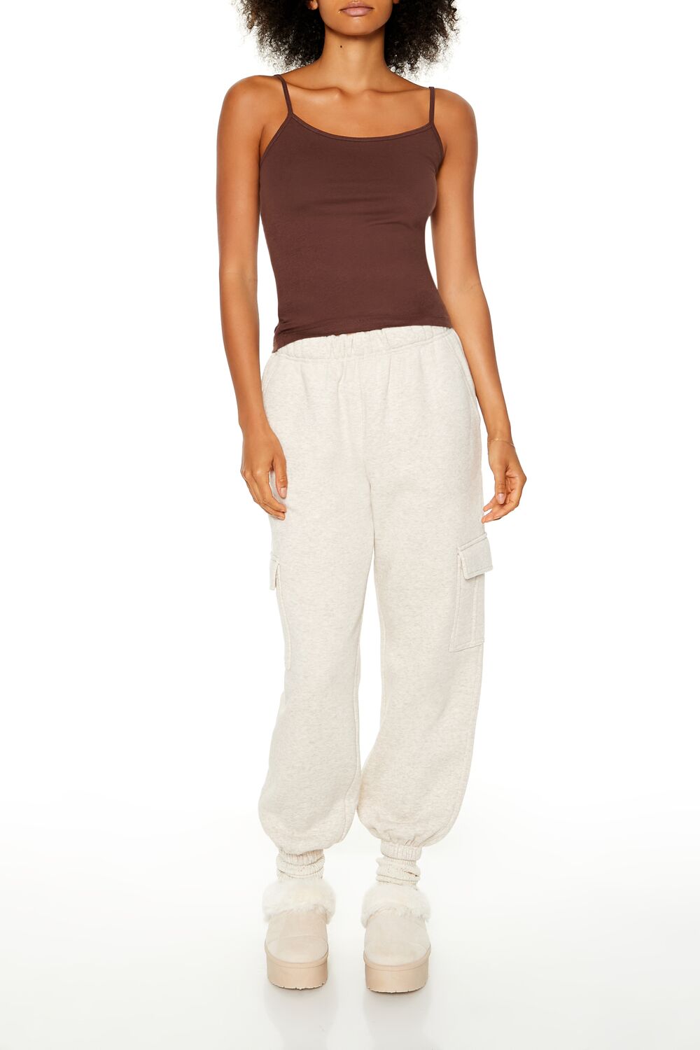 Cotton Scoop Neck Cami