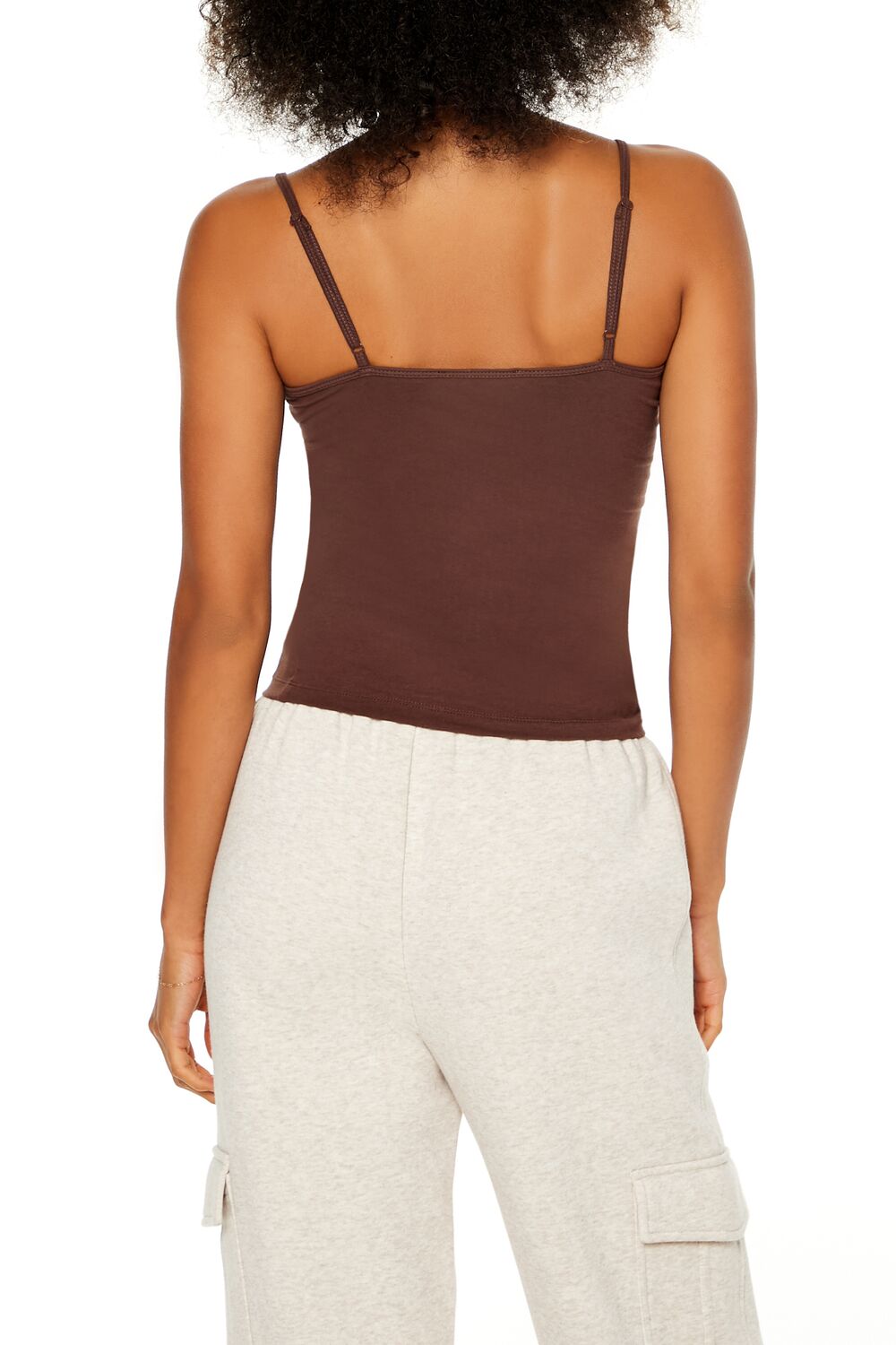 Cotton Scoop Neck Cami