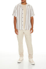 Textured Striped Shirt