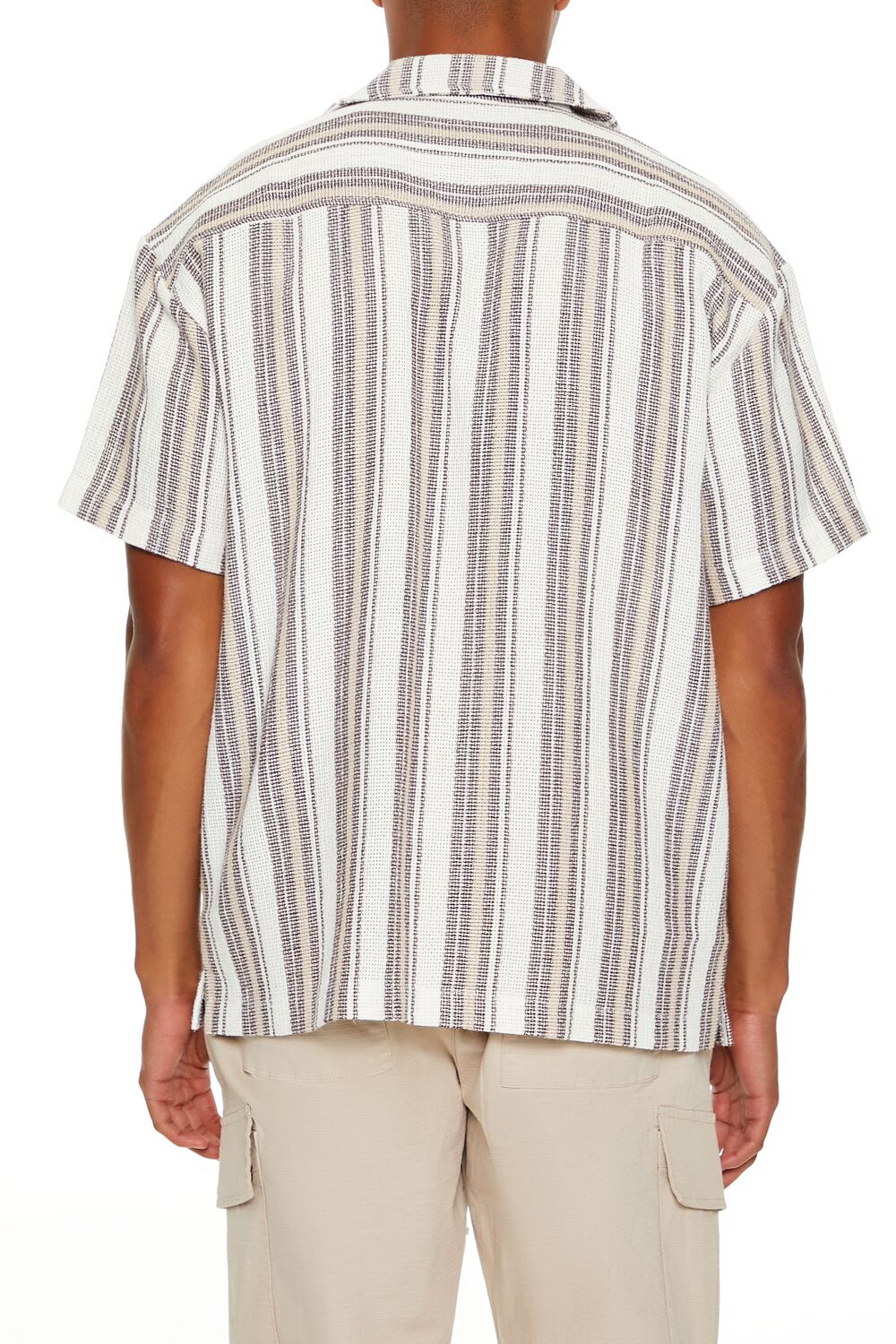Textured Striped Shirt