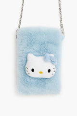 Hello Kitty Faux Fur Phone Bag