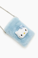 Hello Kitty Faux Fur Phone Bag