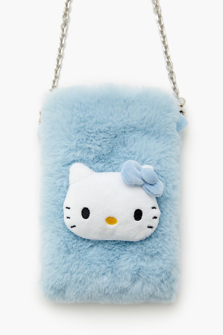 Hello Kitty Faux Fur Phone Bag