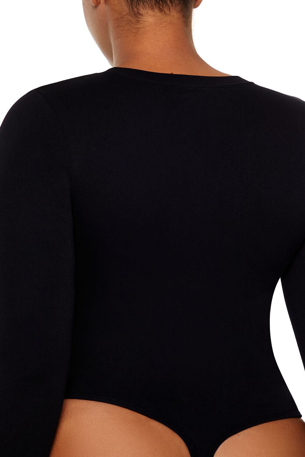 Plus Size Seamless Thong Bodysuit