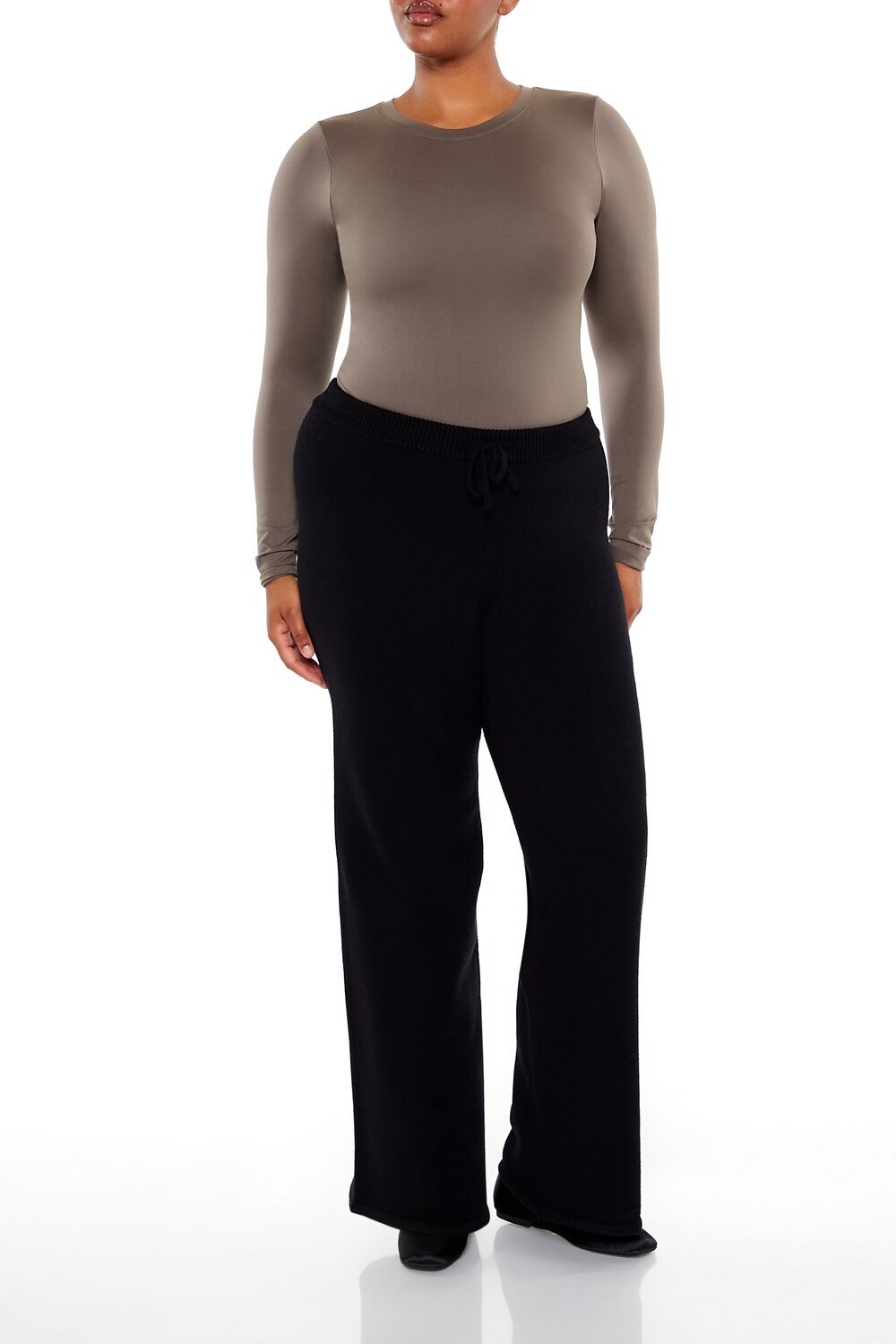 Plus Size Seamless Thong Bodysuit