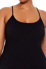 Plus Size Cotton-Blend Cami