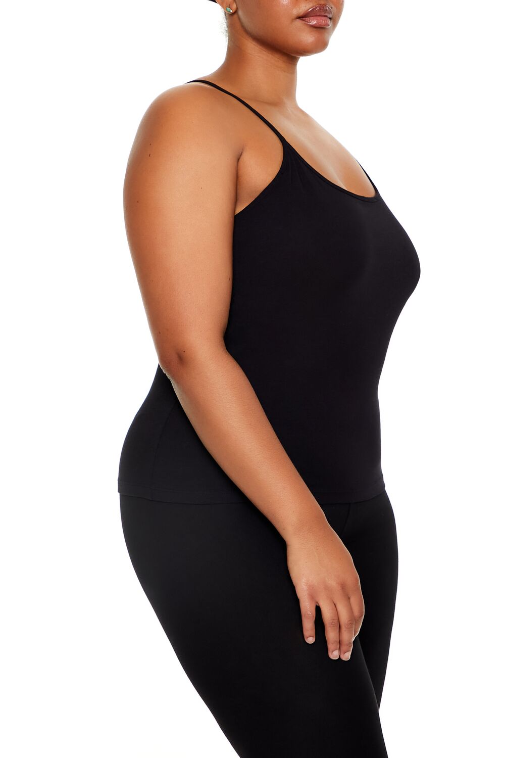 Plus Size Cotton-Blend Cami