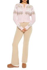 Fair Isle Bunny Cardigan Sweater