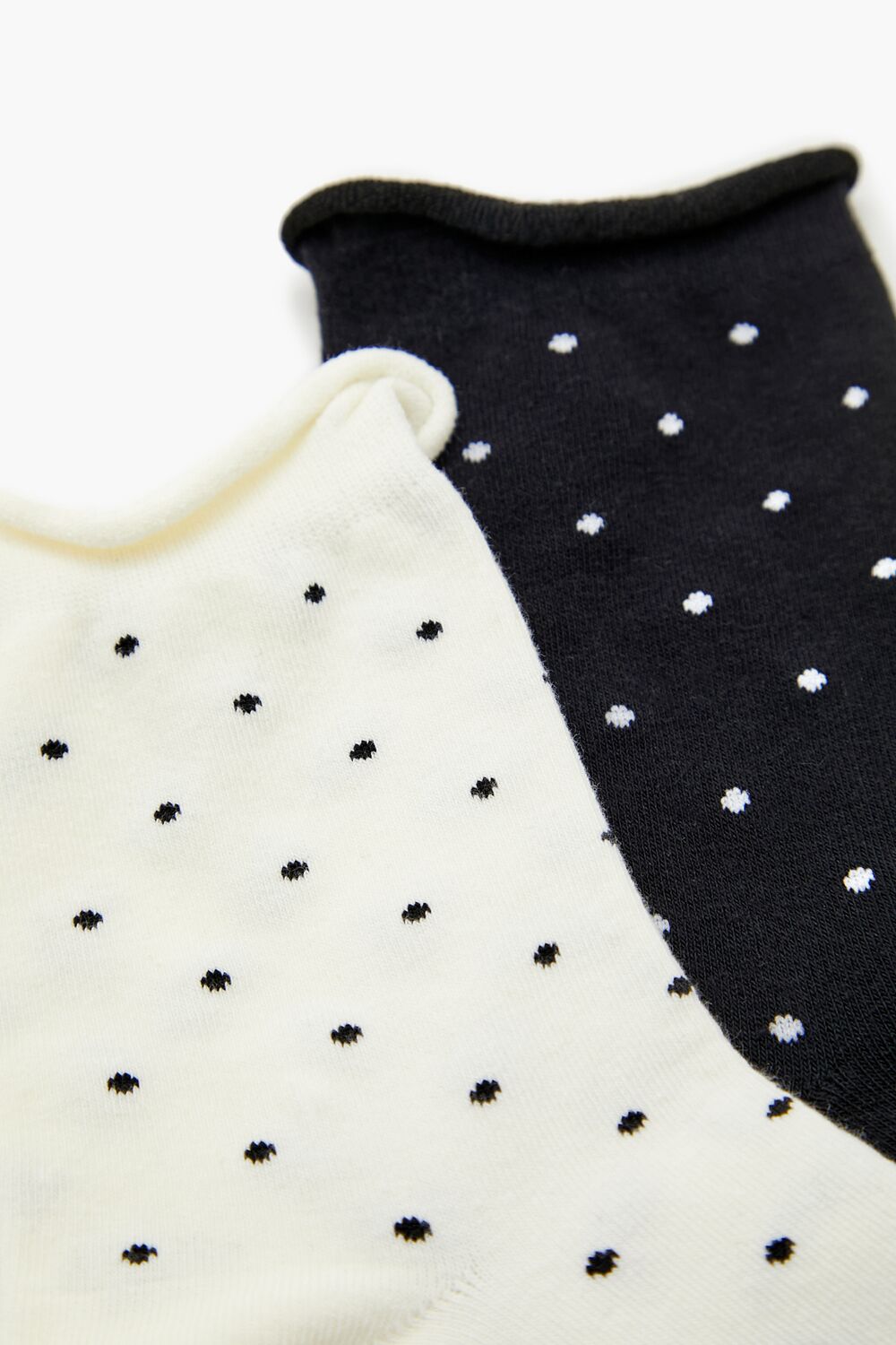 Polka Dot Crew Socks Set - 2 pack