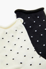 Polka Dot Crew Socks Set - 2 pack