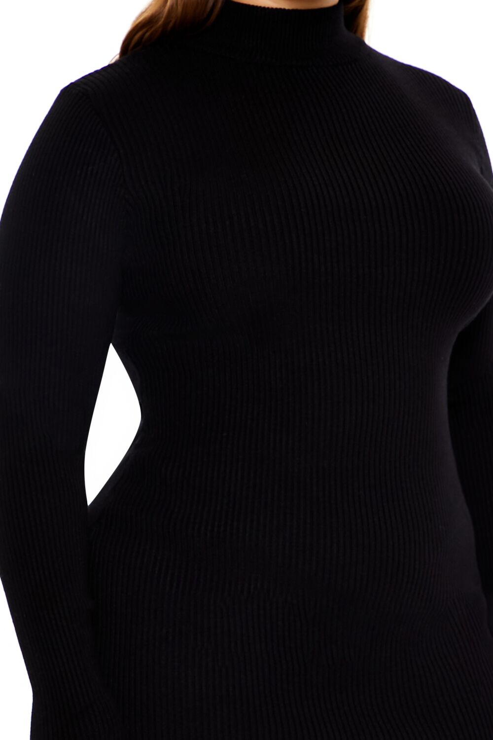 Plus Size Mini Sweater Dress