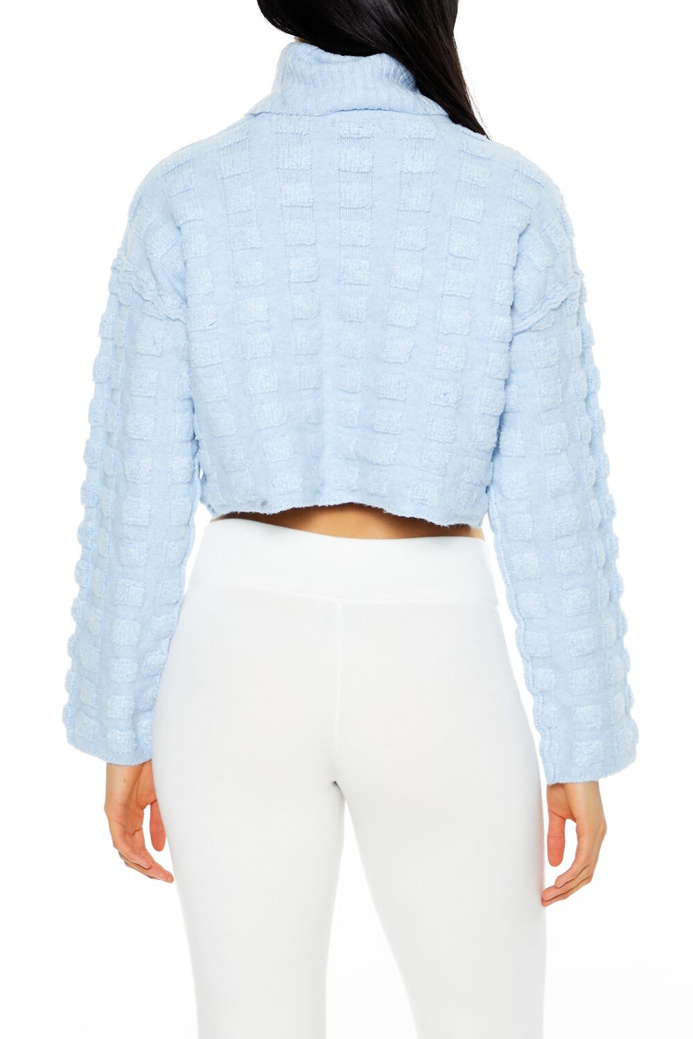 Textured Turtleneck Sweater