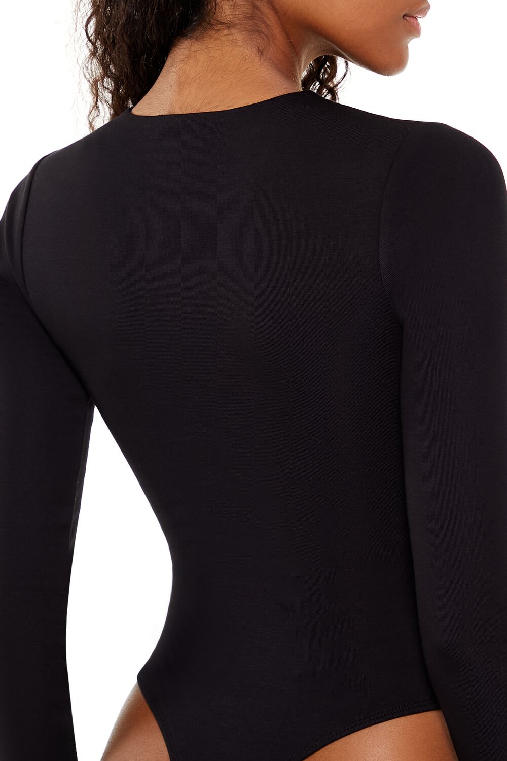 Thong Long-Sleeve Bodysuit