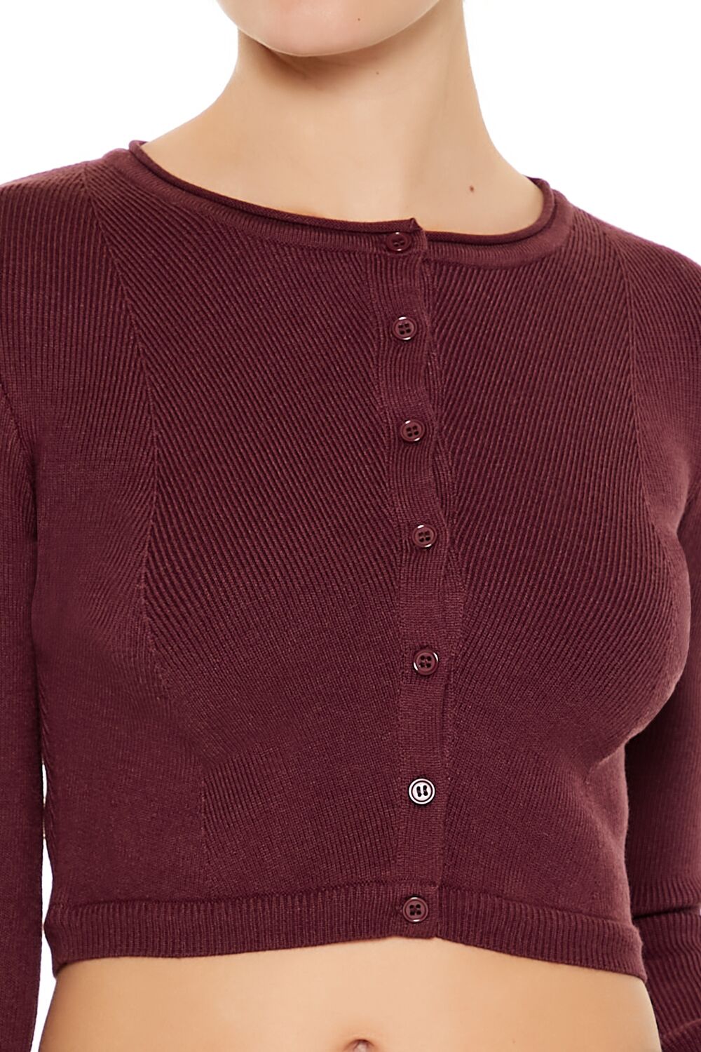 Cropped Cardigan Sweater