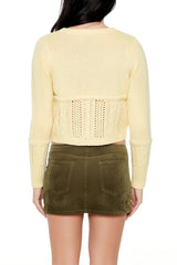 Tie-Front Cardigan Sweater