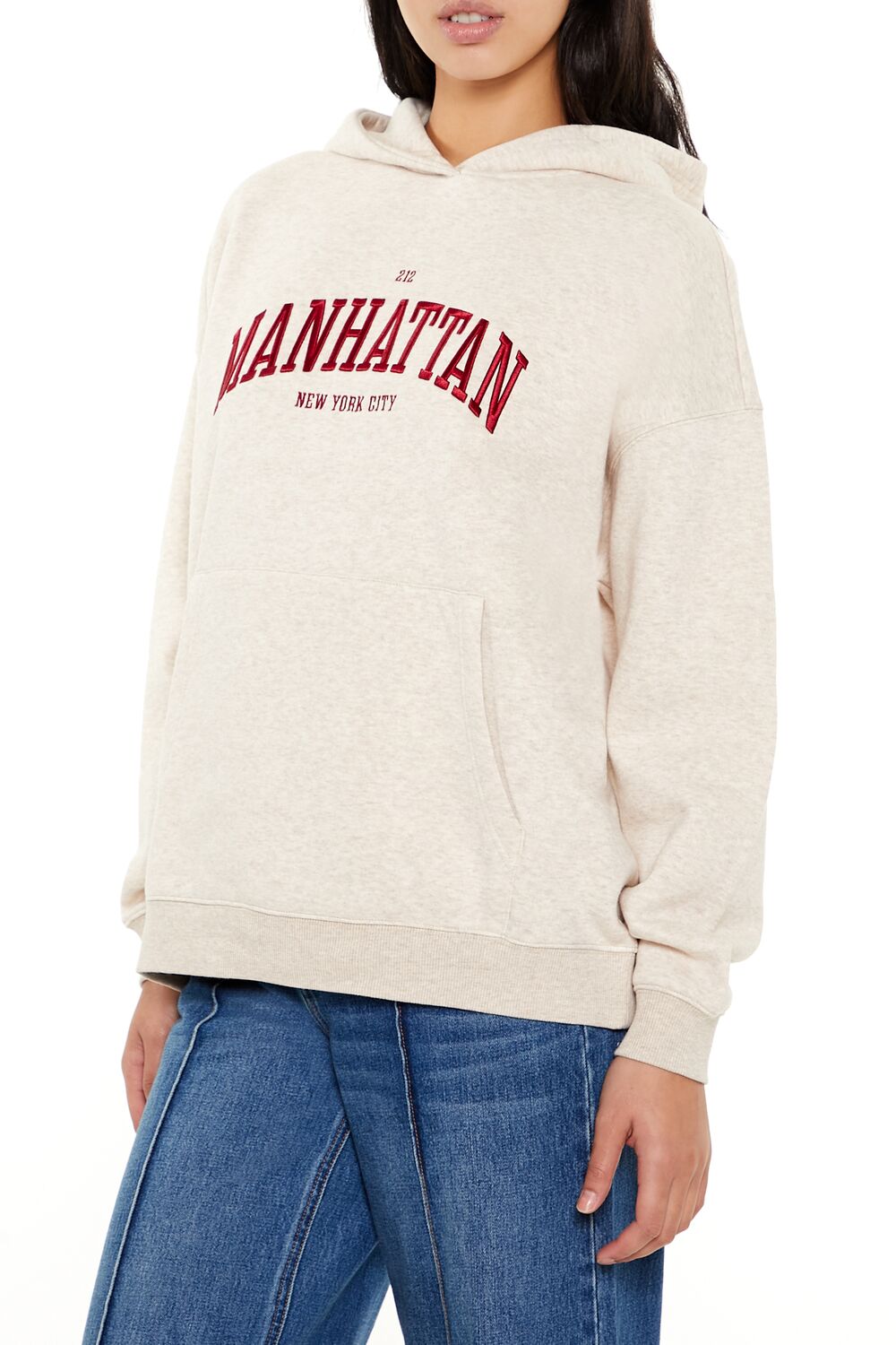 Embroidered Manhattan Hoodie