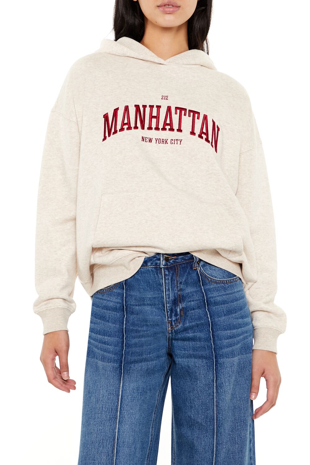 Embroidered Manhattan Hoodie