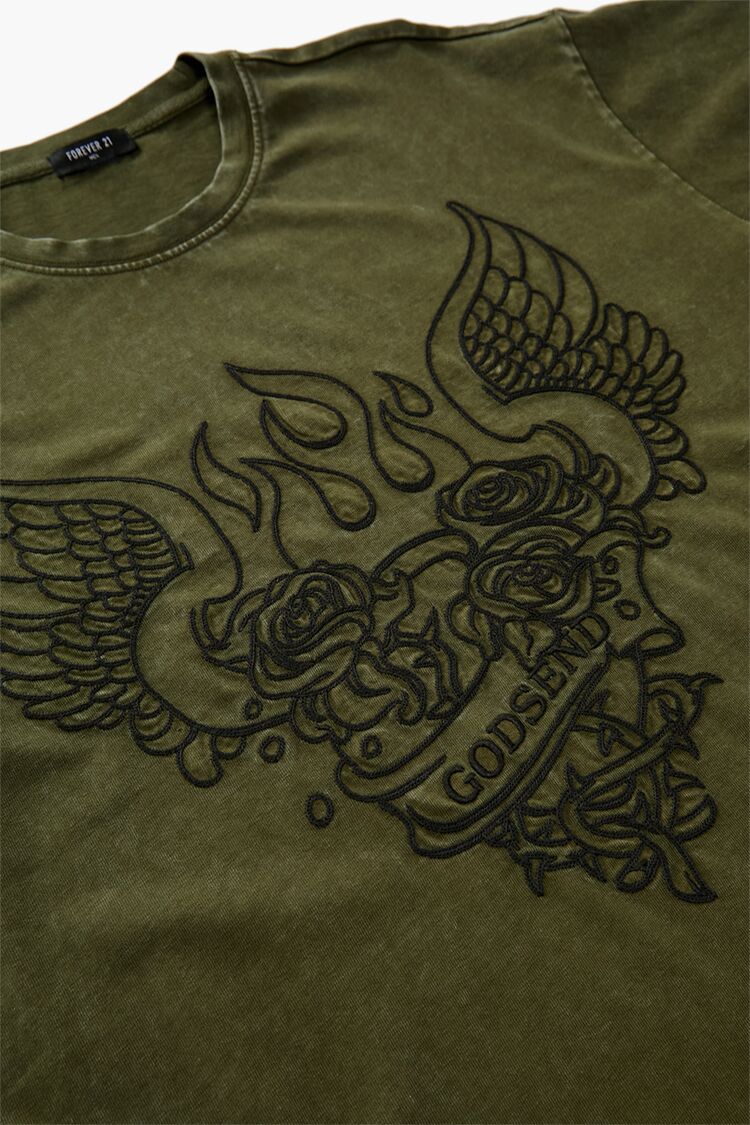 Godsend Embroidered Tee