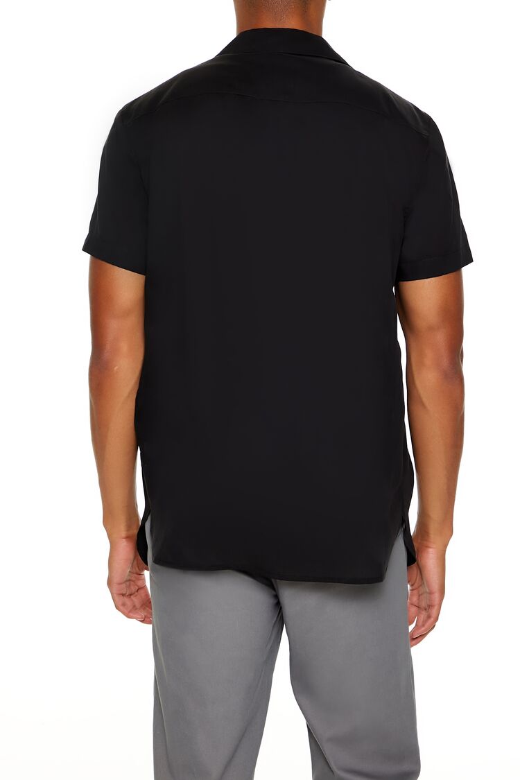 Dolphin-Hem Short-Sleeve Shirt