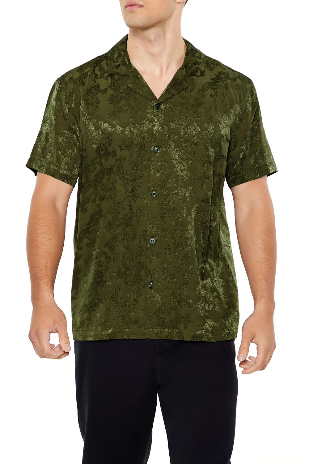 Jacquard Paisley Shirt