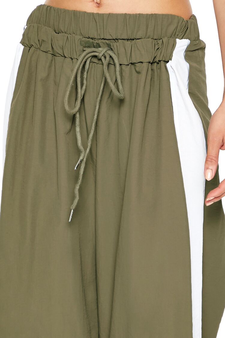 Striped Wide-Leg Pants