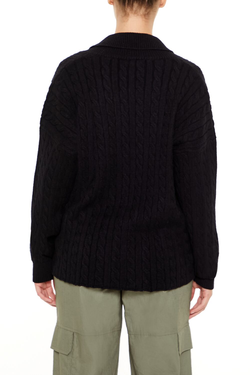 Double-Breasted Cardigan Sweater
