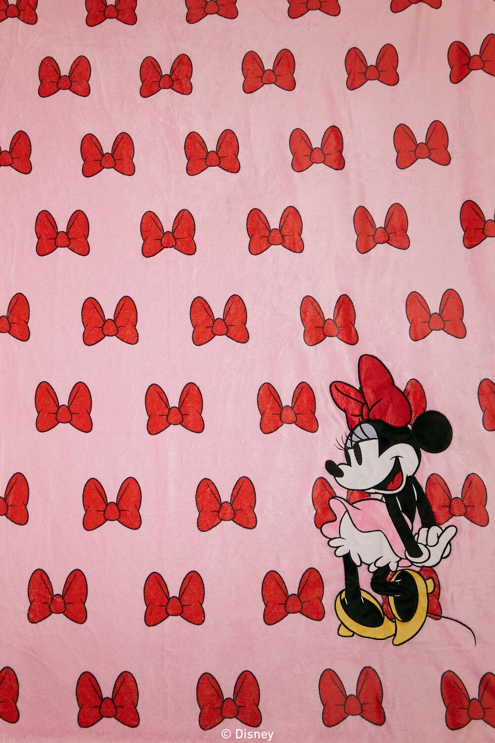 Disney Minnie Mouse Plush Throw Blanket