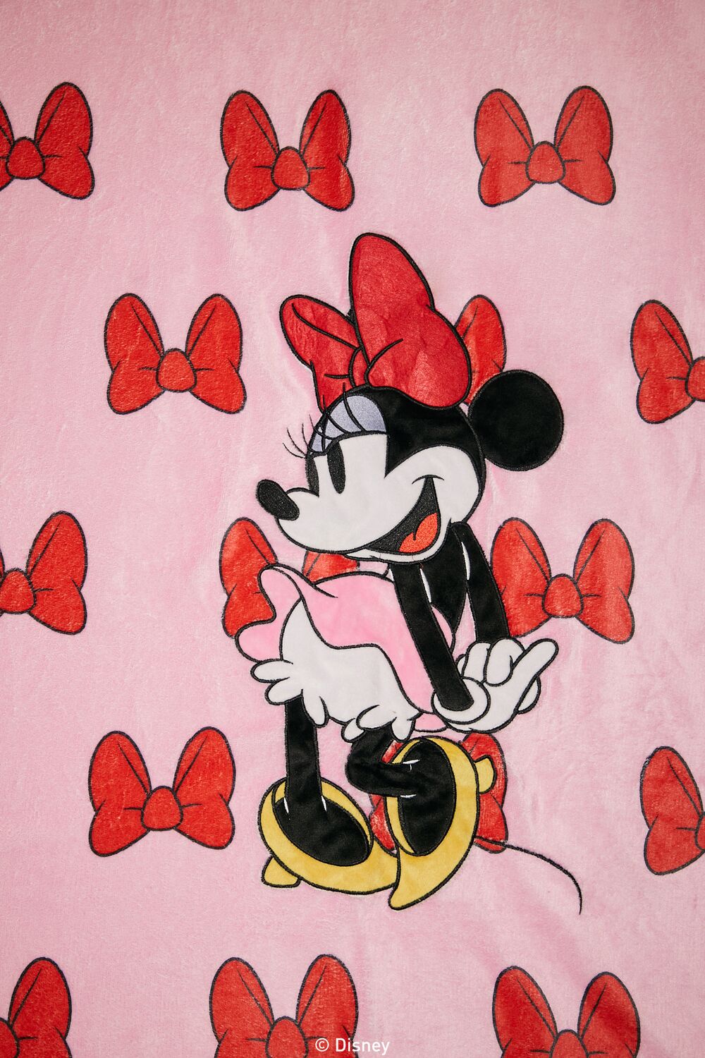 Disney Minnie Mouse Plush Throw Blanket