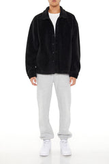 Plush Drop-Sleeve Shacket