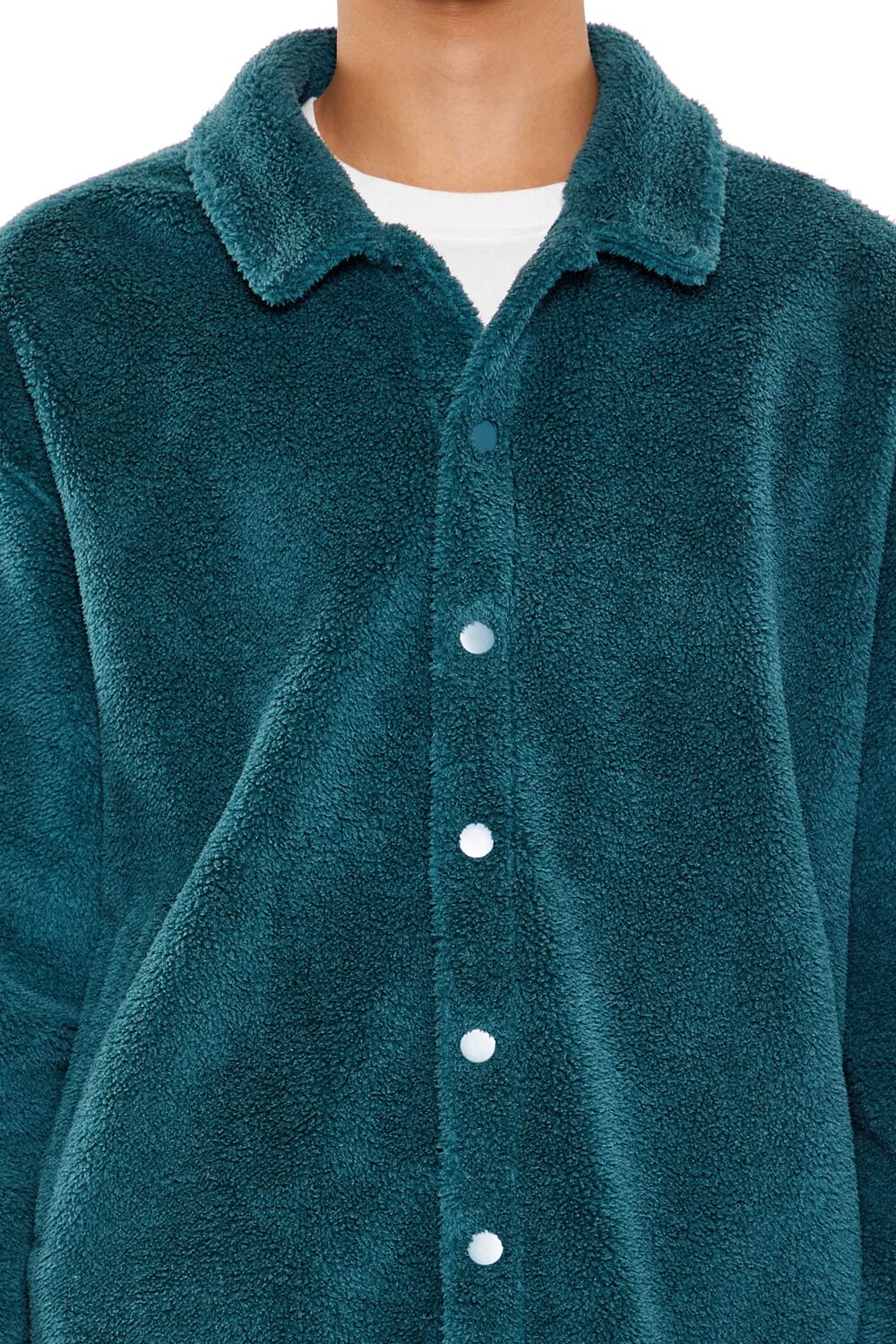 Plush Drop-Sleeve Shacket