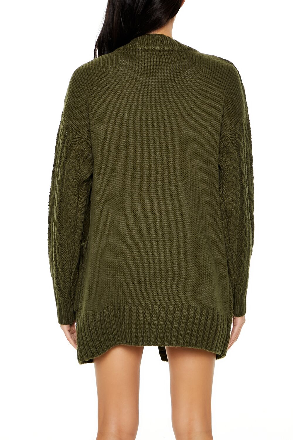 Chunky Knit Cardigan Sweater